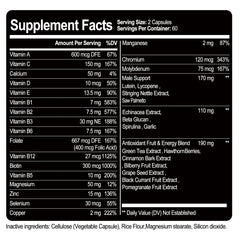 Men's Multivitamin Energy Supplement