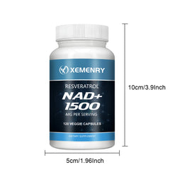 NAD+ & Resveratrol Anti-Aging Supplement