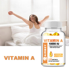 Vitamin A 3000mcg Capsules for Vision & Immunity