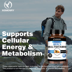 Men's Multivitamin Energy Supplement