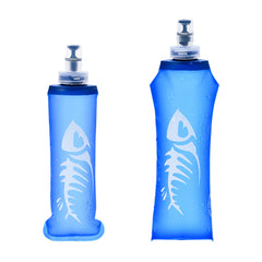 Foldable Silicone Water Bottle for Camping & Sports