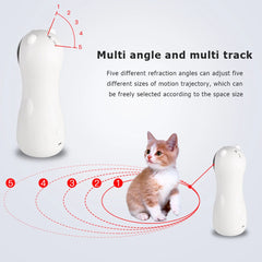 Automatic Smart Cat Toy with LED Laser