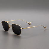 Titanium Square Polarized Sunglasses