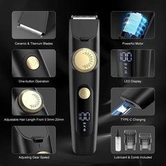 Electric Shaver & Hair Trimmer Set