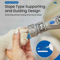 Pet Nail Grinder Electric Grooming Trimmer