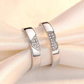 Adjustable Zircon Couple Jewelry