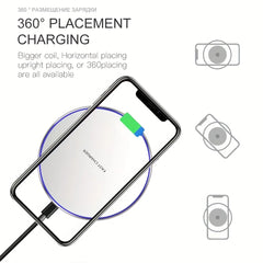 100W Wireless Charging Pad for Apple & Samsung