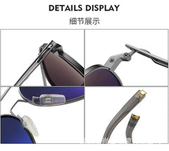 Dual Beam Pilot Titanium Sunglasses