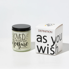 Personalized Scented Candle Gift