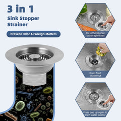Stainless Steel Sink Strainer