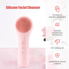 Electric Sonic Facial Cleansing Brush
