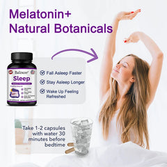 Melatonin & Plant Extracts for Healthy Sleep