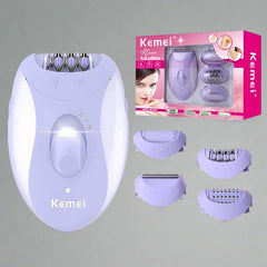 4-in-1 Rechargeable Women's Epilator & Hair Remover