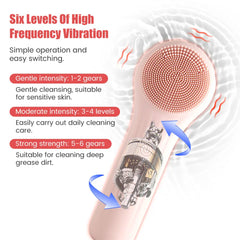 Electric Sonic Facial Cleansing Brush