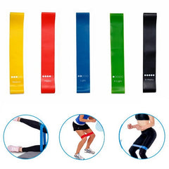 5-Piece Yoga Resistance Bands Set for Fitness