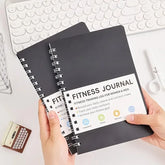 Spiral Fitness Journal with Exercise & Nutrition Plans