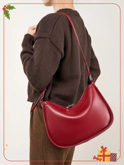 Zency Genuine Leather Hobo Bag
