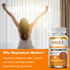 Magnesium Glycinate Supplement with Zinc