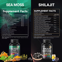 Sea Moss & Shilajit Vitality Bundle