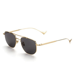 Titanium Square Polarized Sunglasses