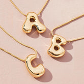 Chunky Initial Necklace