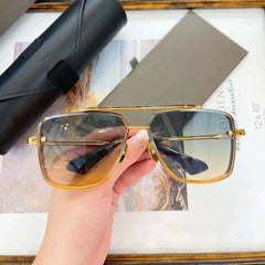 Luxury Square Titanium Sunglasses