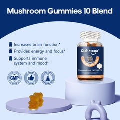 Mushroom Gummies Brain & Immune Support