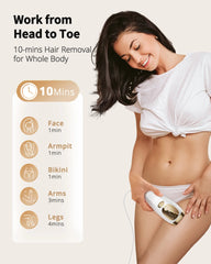 Professional IPL Laser Hair Removal