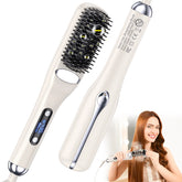 Steam Hair Straightener Brush