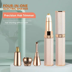 4-in-1 Painless Electric Facial Hair Remover & Epilator