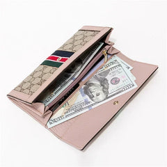 Cow Leather & PVC Luxury Wallet