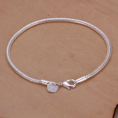 925 Silver Snake Chain Bracelet