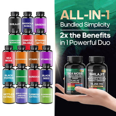 Sea Moss & Shilajit Vitality Bundle