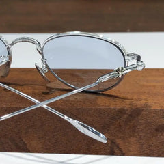 Luxury Titanium Cat Eye Sunglasses