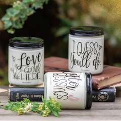 Personalized Scented Candle Gift