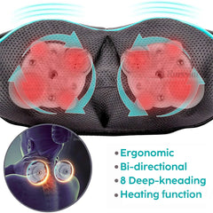 Shiatsu Heated Neck & Shoulder Massager