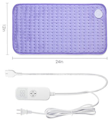 Heating Pad for Back Pain Cramps Relief - Electric Heating Pad for Neck/Shoulder/Muscle Pain - 6 Heat Settings, Auto Off, Moist Heat Options, Machine Washable, Mothers Day Gifts for Mom, Women - XL