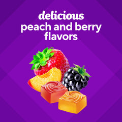 Vitafusion Fiber Well Gummies, Sugar Free Fiber Supplement, Gummies for Adults, Strawberry & Blackberry Flavors, 90 Count