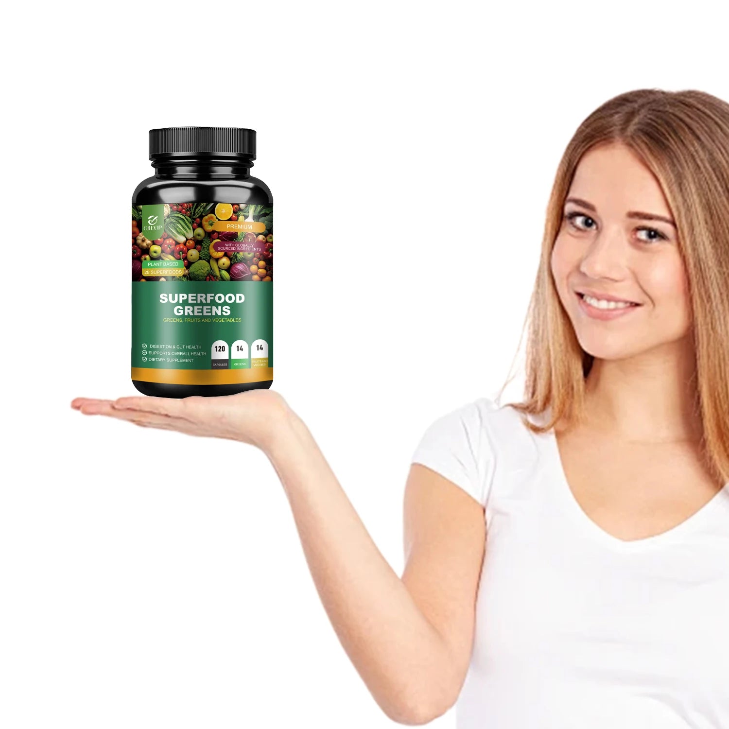Organic Superfood Greens Supplement