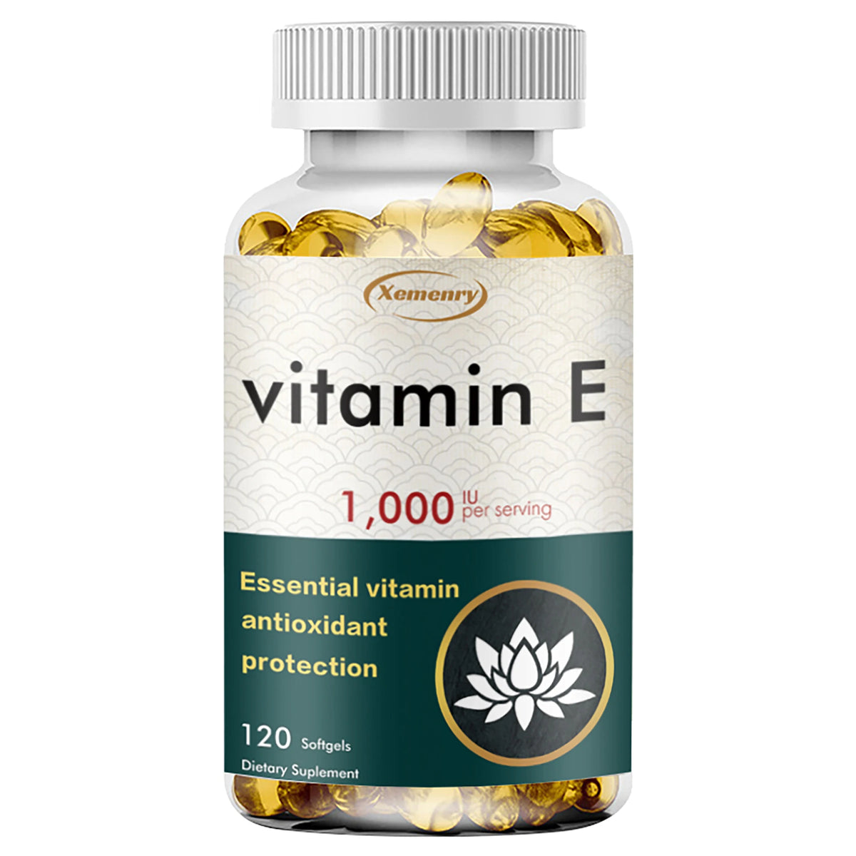 Vitamin E 1000IU Antioxidant Capsules