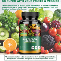 Organic Superfood Greens Supplement