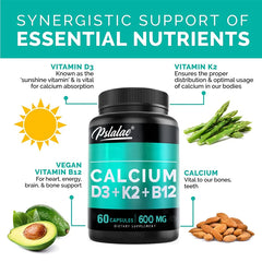 Calcium Vitamin D3 K2 Supplement