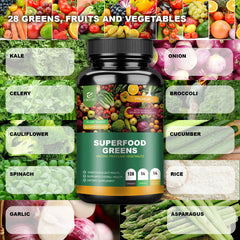 Organic Superfood Greens Supplement
