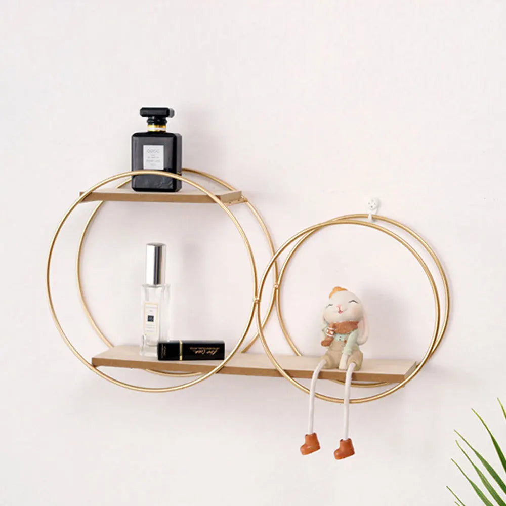 Circular Hanging Wall Shelf