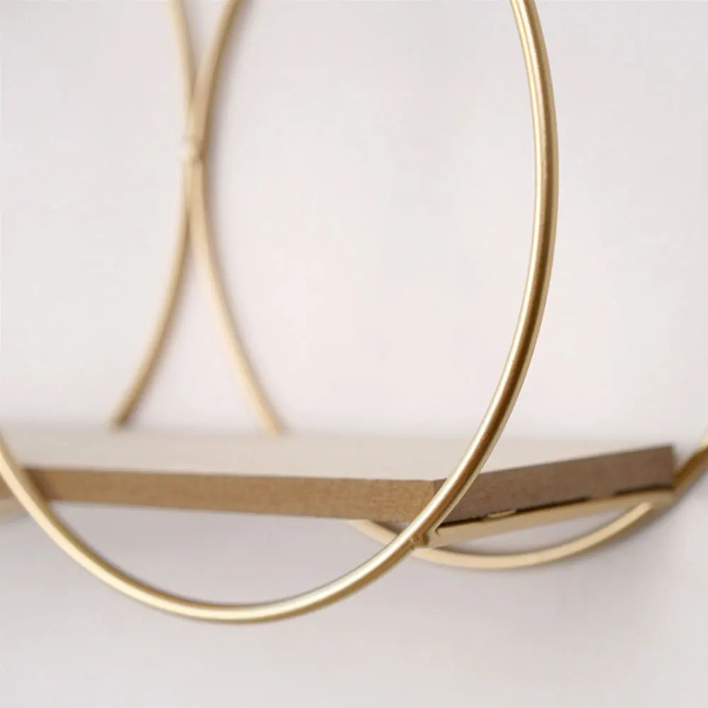 Circular Hanging Wall Shelf