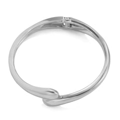 Gold & Silver Twisted Bangle