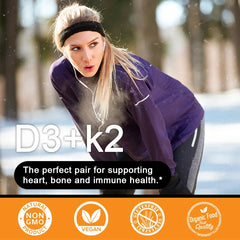 Vitamin K2 with D3 Supplement