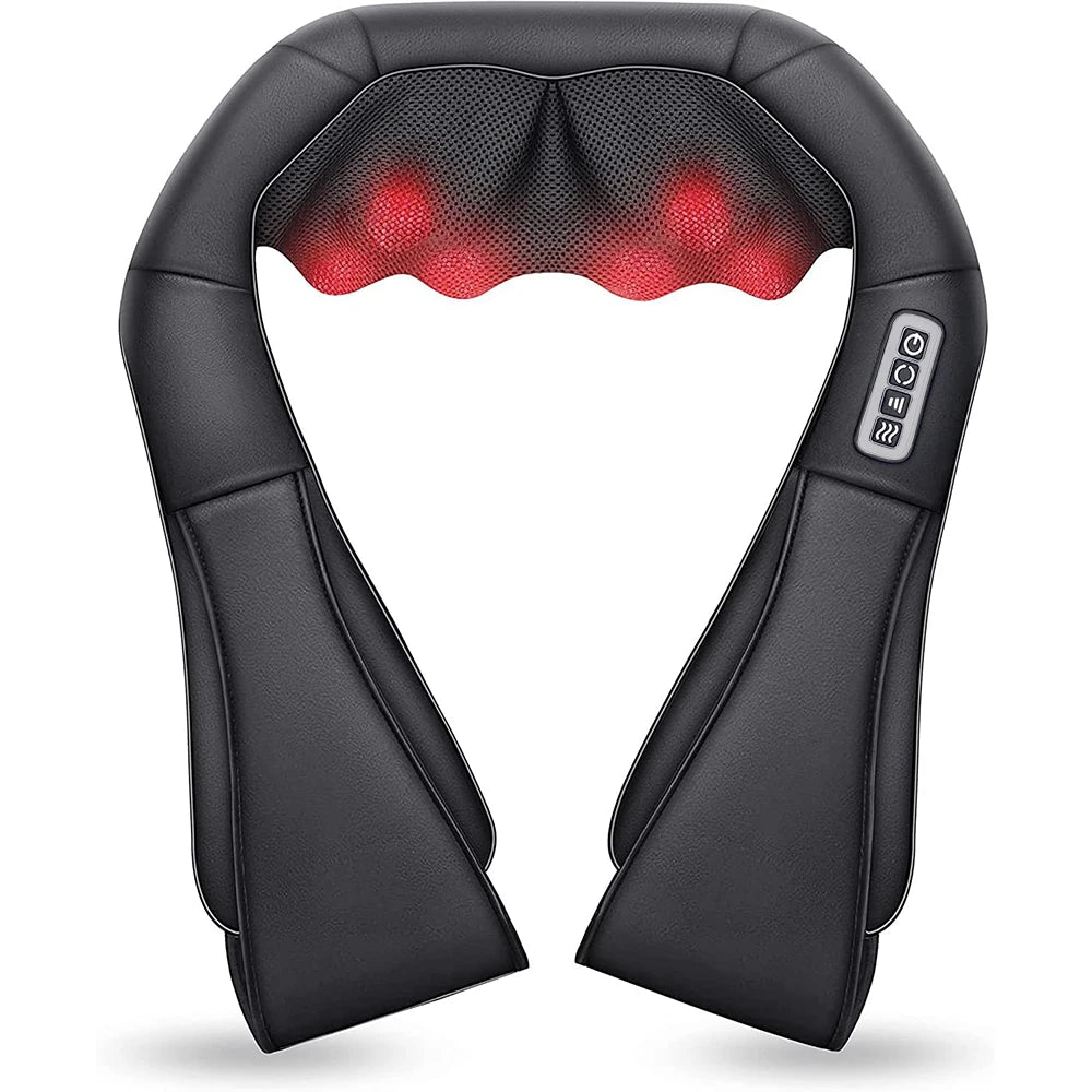 Shiatsu Heated Neck & Shoulder Massager