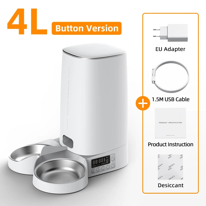 Automatic Cat Feeder with WiFi Remote Control