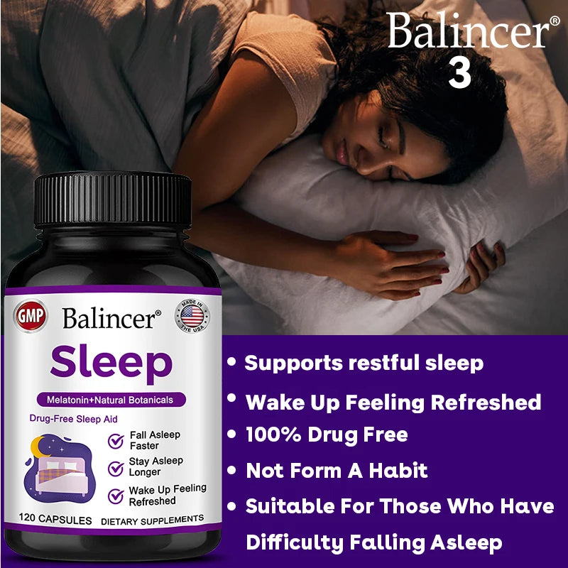 Melatonin & Plant Extracts for Healthy Sleep